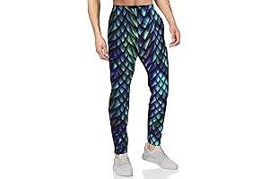 Men's Dragon Scale Jogger Sweatpants