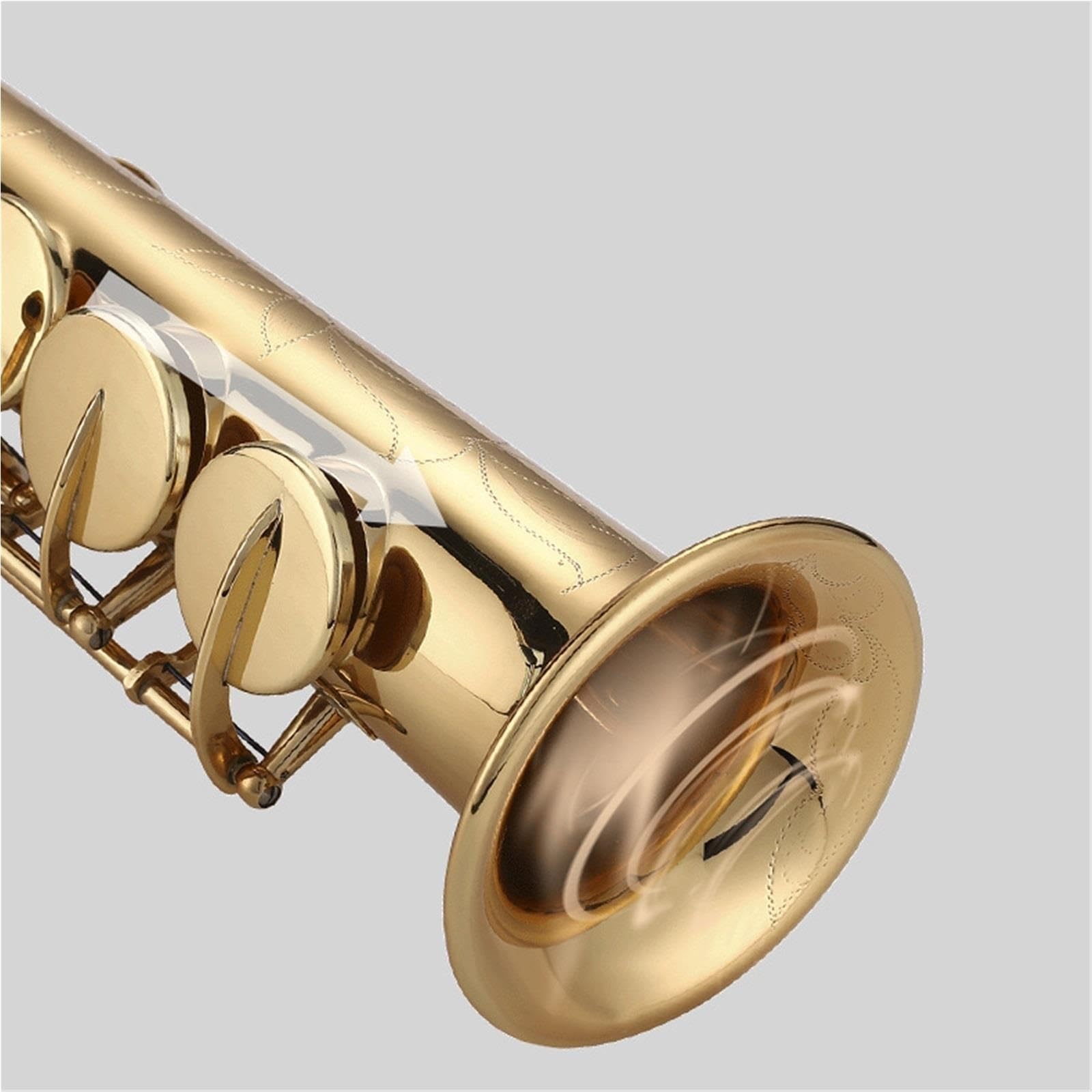 Saksofon Instrumenty Muzyczne Prosty Saksofon Sopranowy B Dla Dorosłych