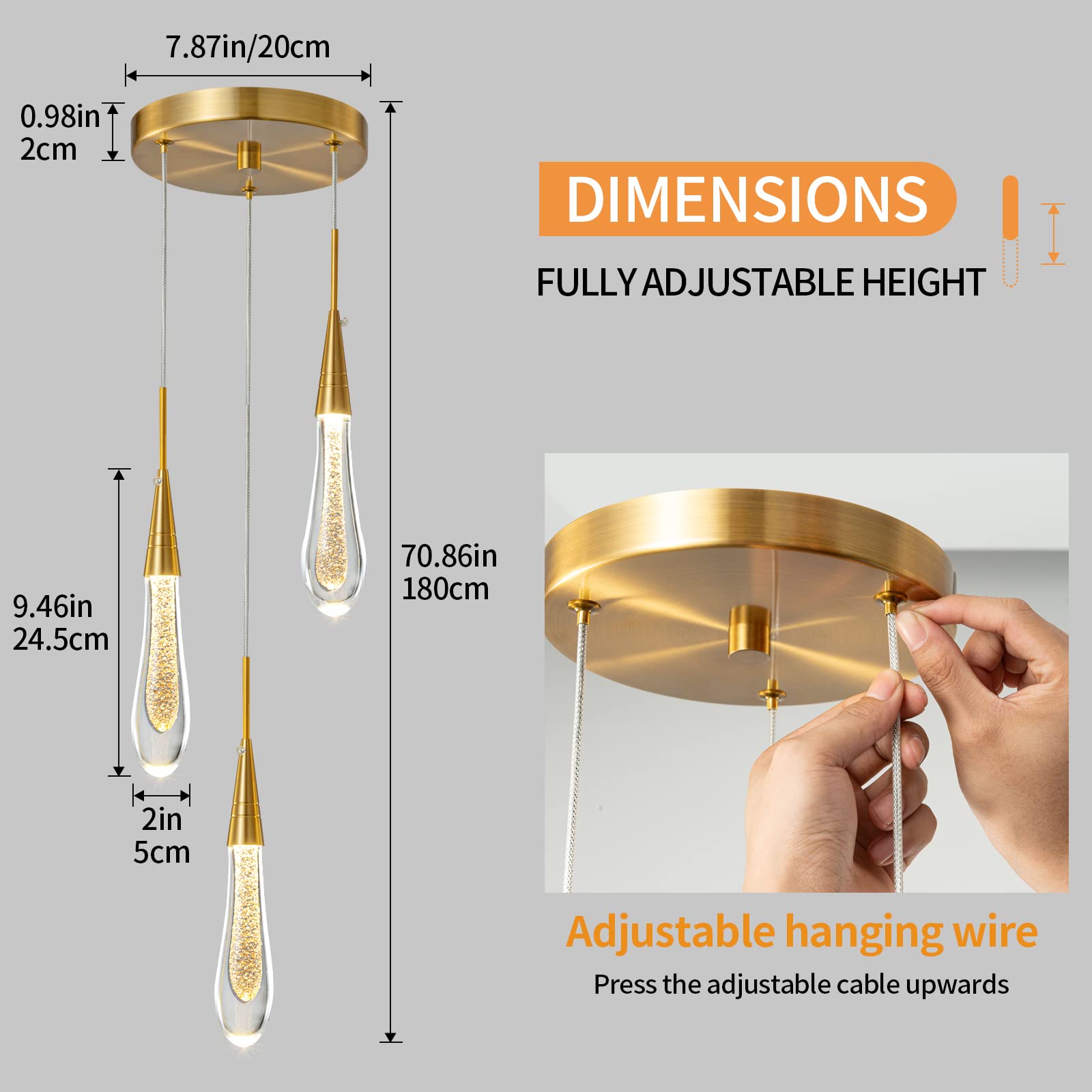 Dimbare Keukenverlichting onderbouw LED Ava Set 3