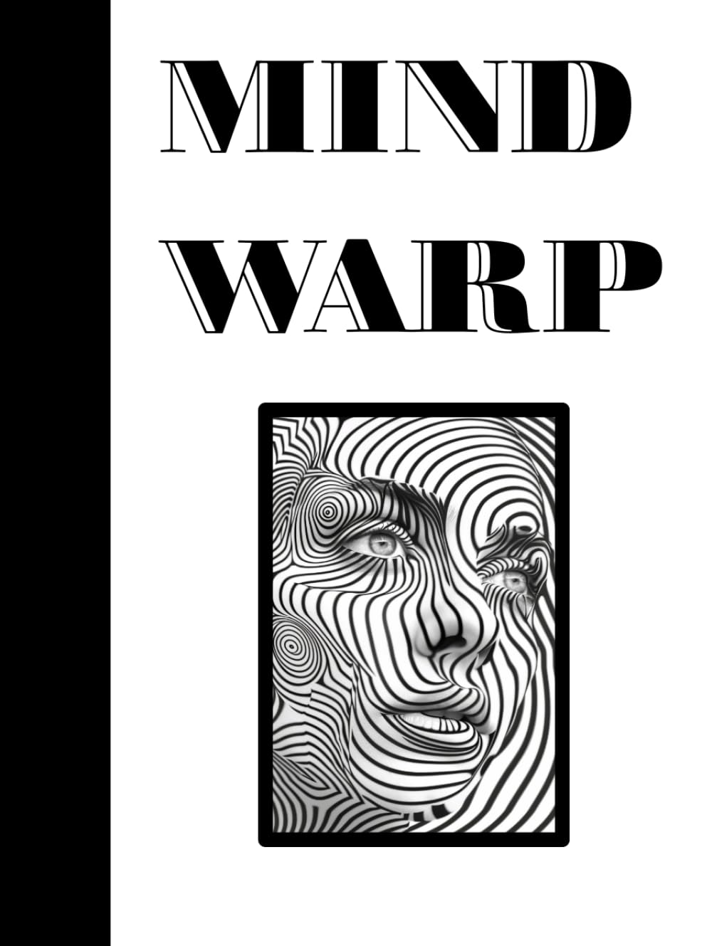Livre d'art Mind Warp avec illusions visuelles cadeau idéal crémaillère