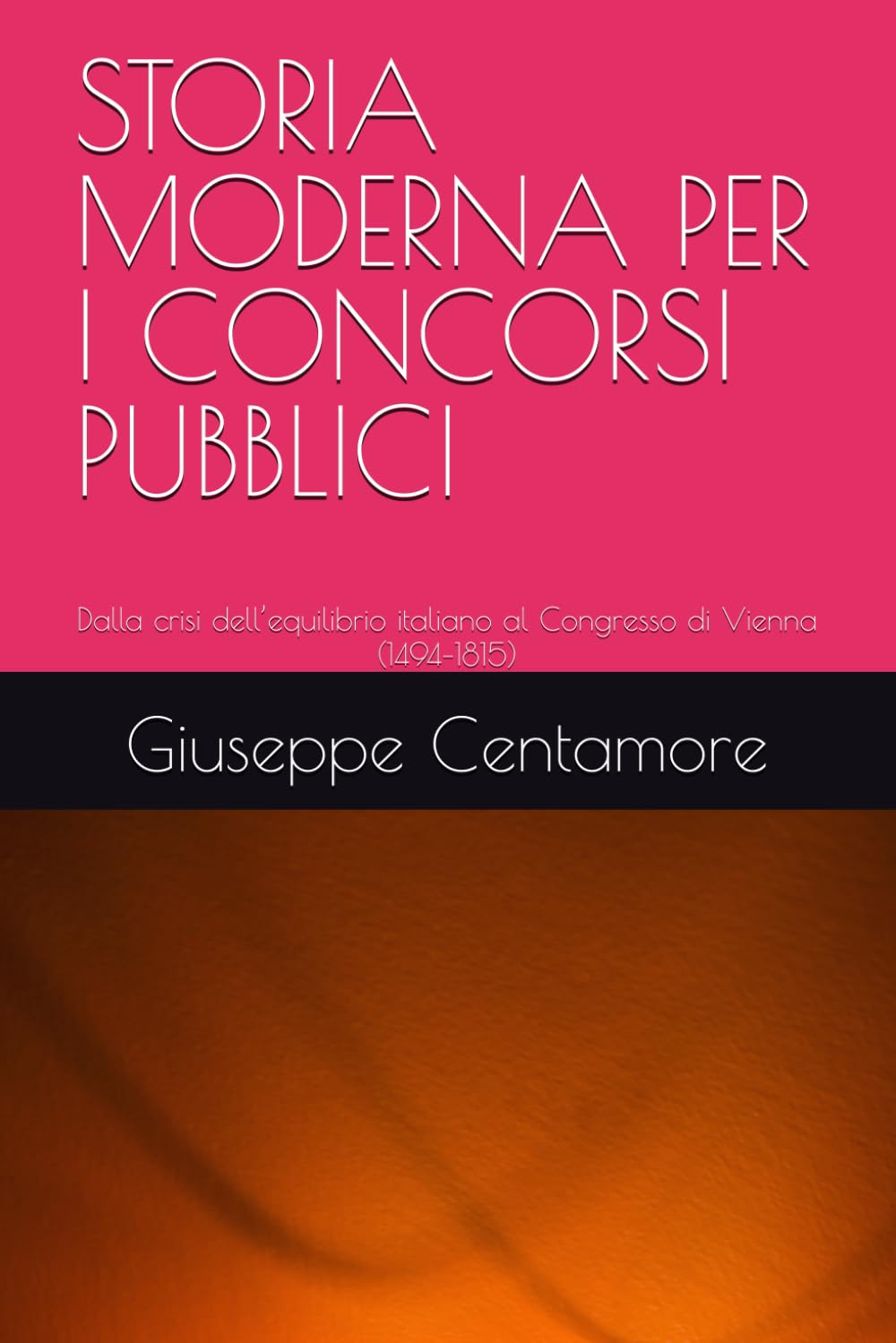 STORIA MODERNA PER I CONCORSI PUBBLICI: Dalla crisi dell’equilibrio italiano al Congresso di Vienna (1494–1815) (Manuali Centamore per la preparazione ai concorsi pubblici)
