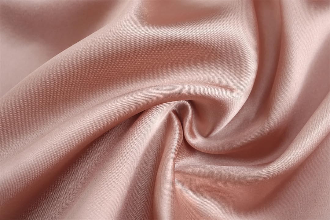 Yeuyyben Accappatoio da sposa in oro rosa in raso kimono da donna abito da sposa sorella madre della sposa sposo damigella d'onore abiti