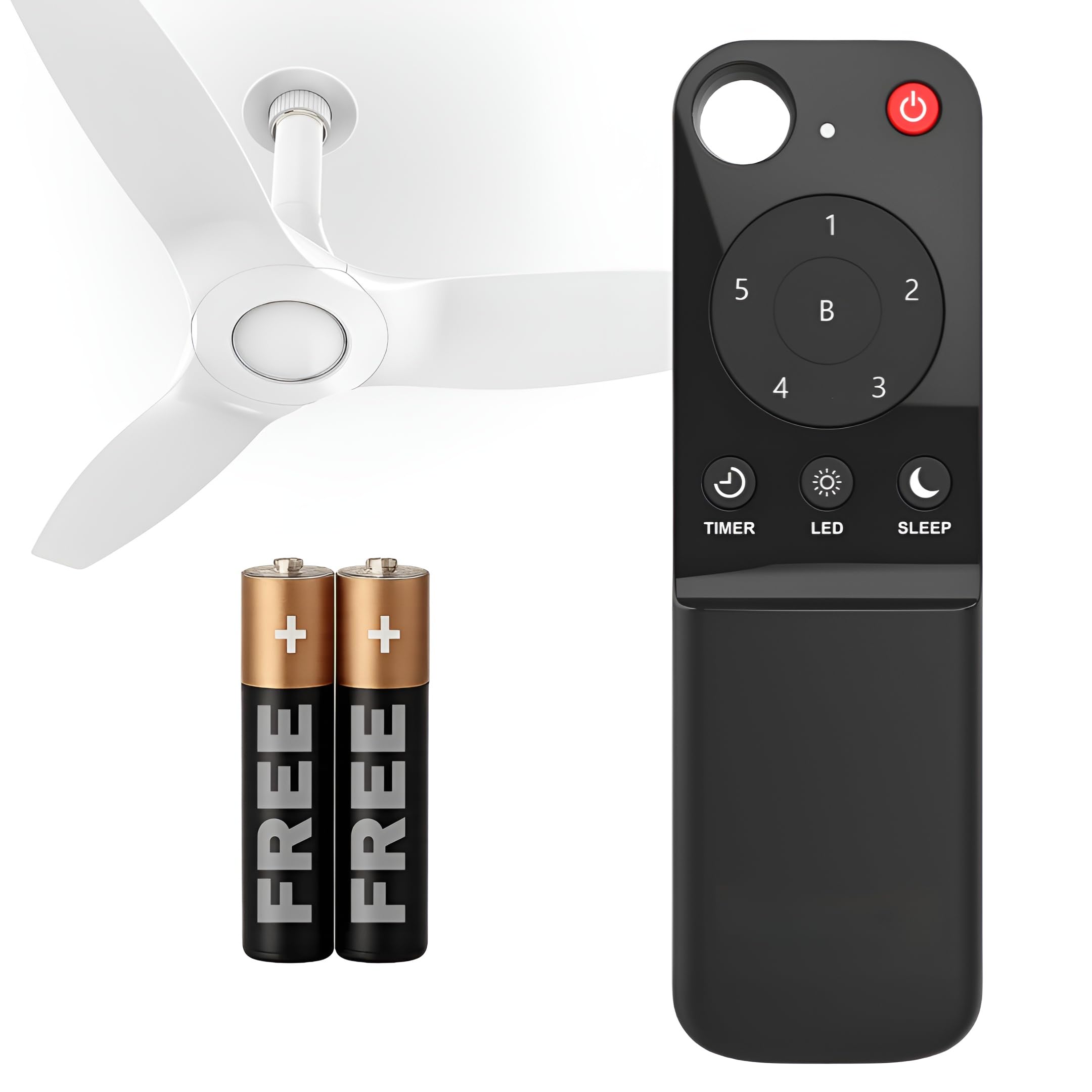 K2 Remotes Compatible for Atomberg BLDC Ceiling Fan Remote – Replacement Remote with Sleep Mode, Timer & Speed Control | Fan Remote Only | 1 Year Warranty-image-16