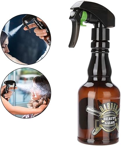 Miniatura 5 de Botella atomizadora de 16.9 fl oz, botella de spray de agua, botella recargable vacía, herramientas de peluquería, regadera y rociador de flores,