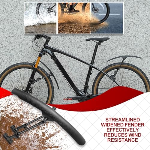 Guardabarros trasero de dirt road ajustable y multifuncional 3
