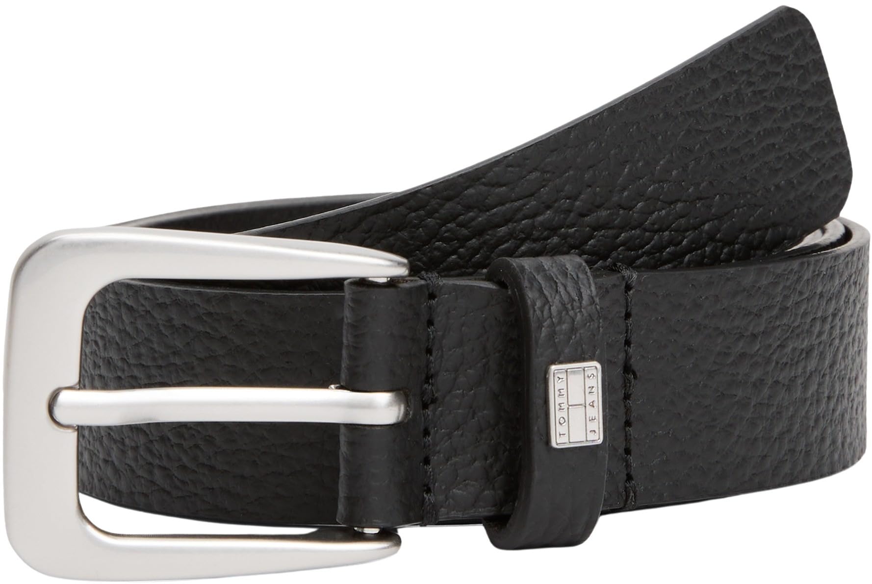 Tommy Jeans Damen Tjw Heritage Leather Belt 3.0 Aw0aw17586 Fester Gürtel (1er Pack)