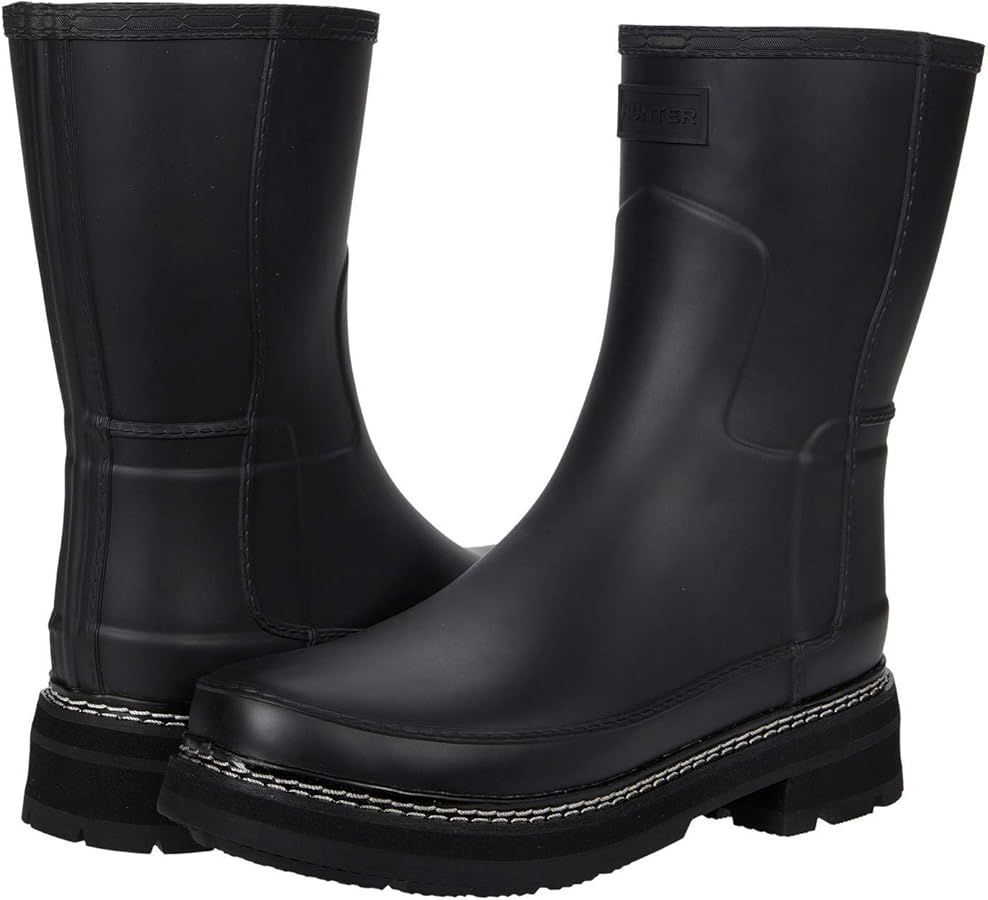 新品 HUNTER リファインドショート スティッチ レインブーツ /ハンター