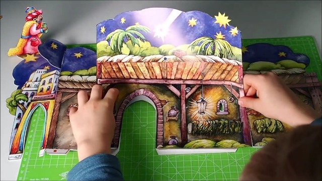 Figures De La Nativité Avec Les Enfants Shepherd Photo Stock - Alamy