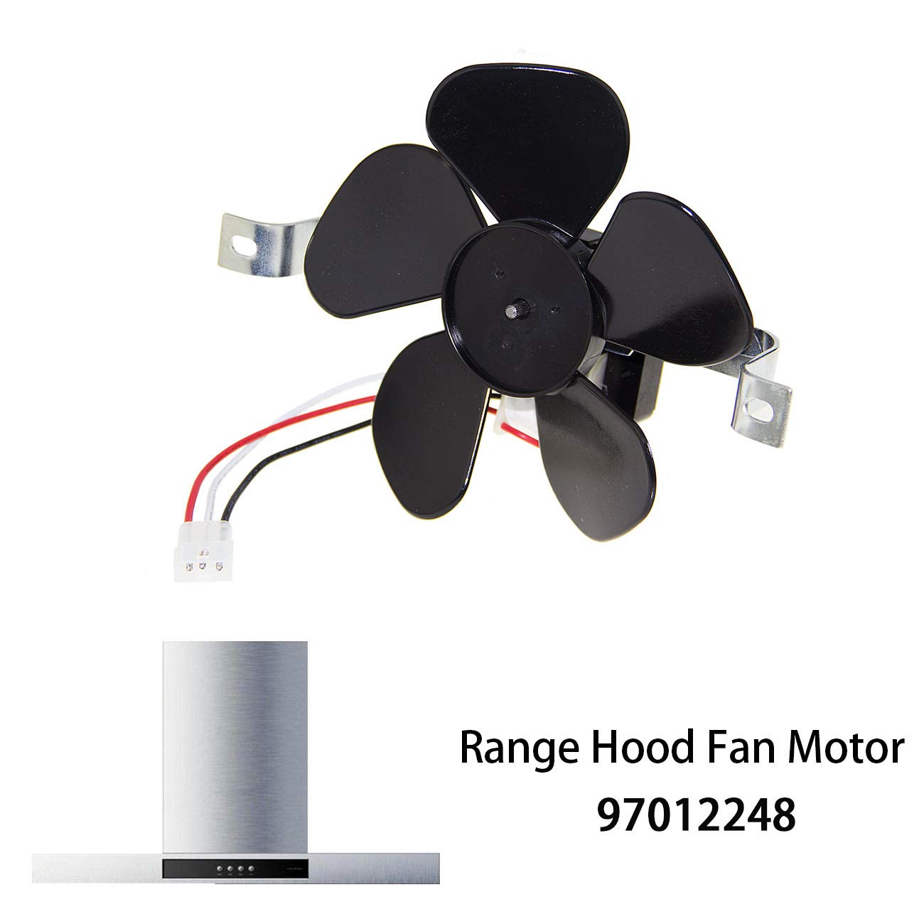 Amazon.com: 97012248 Range Hood Fan Motor for Broan & Kenmore BP17 