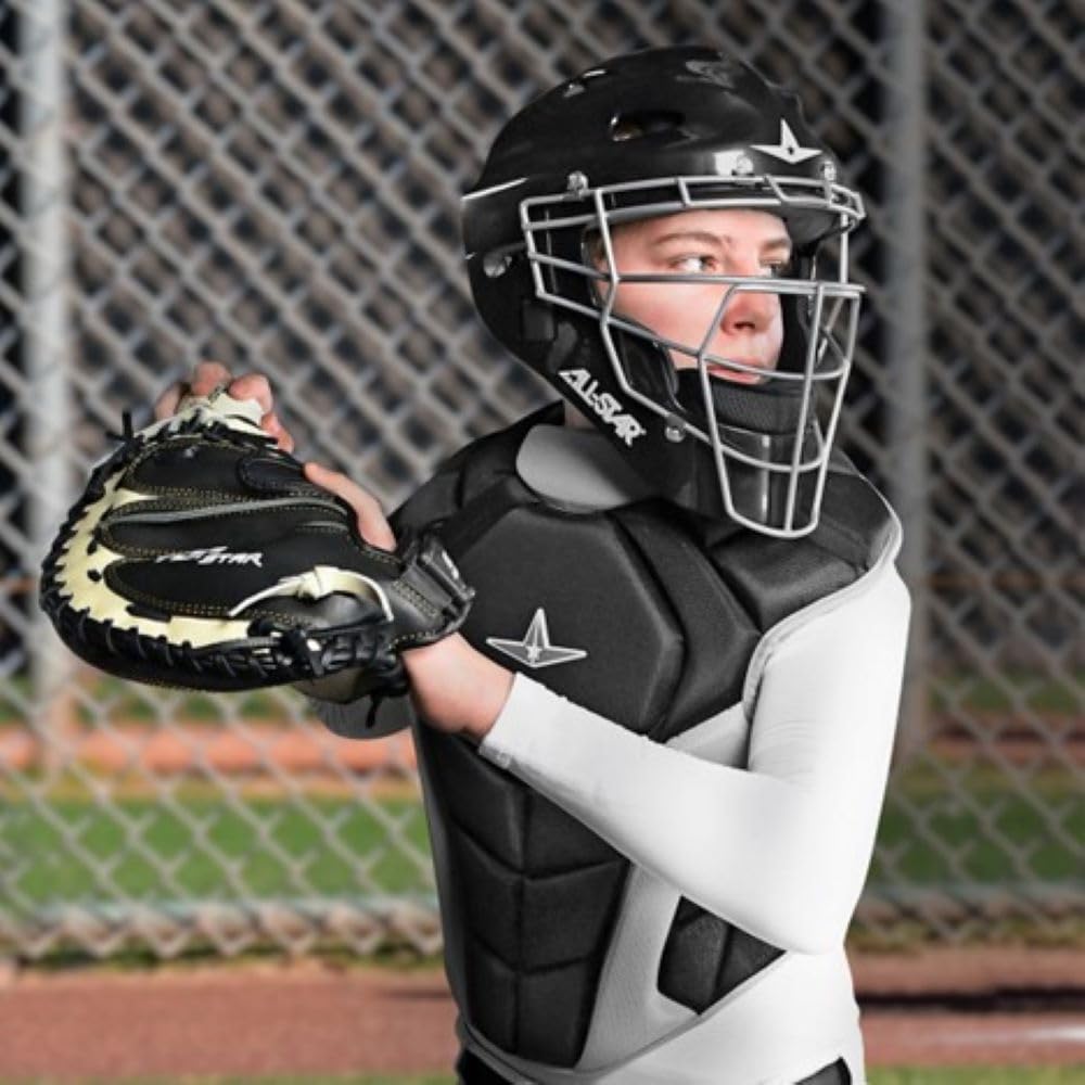 All-Star Top Star Youth 9-12 NOCSAE Baseball-Brustschutz