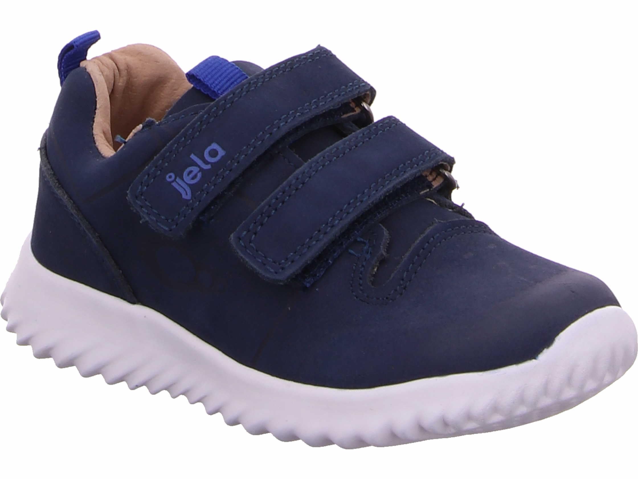Jela Zapatos para niños de cuero azul zapatos Lori