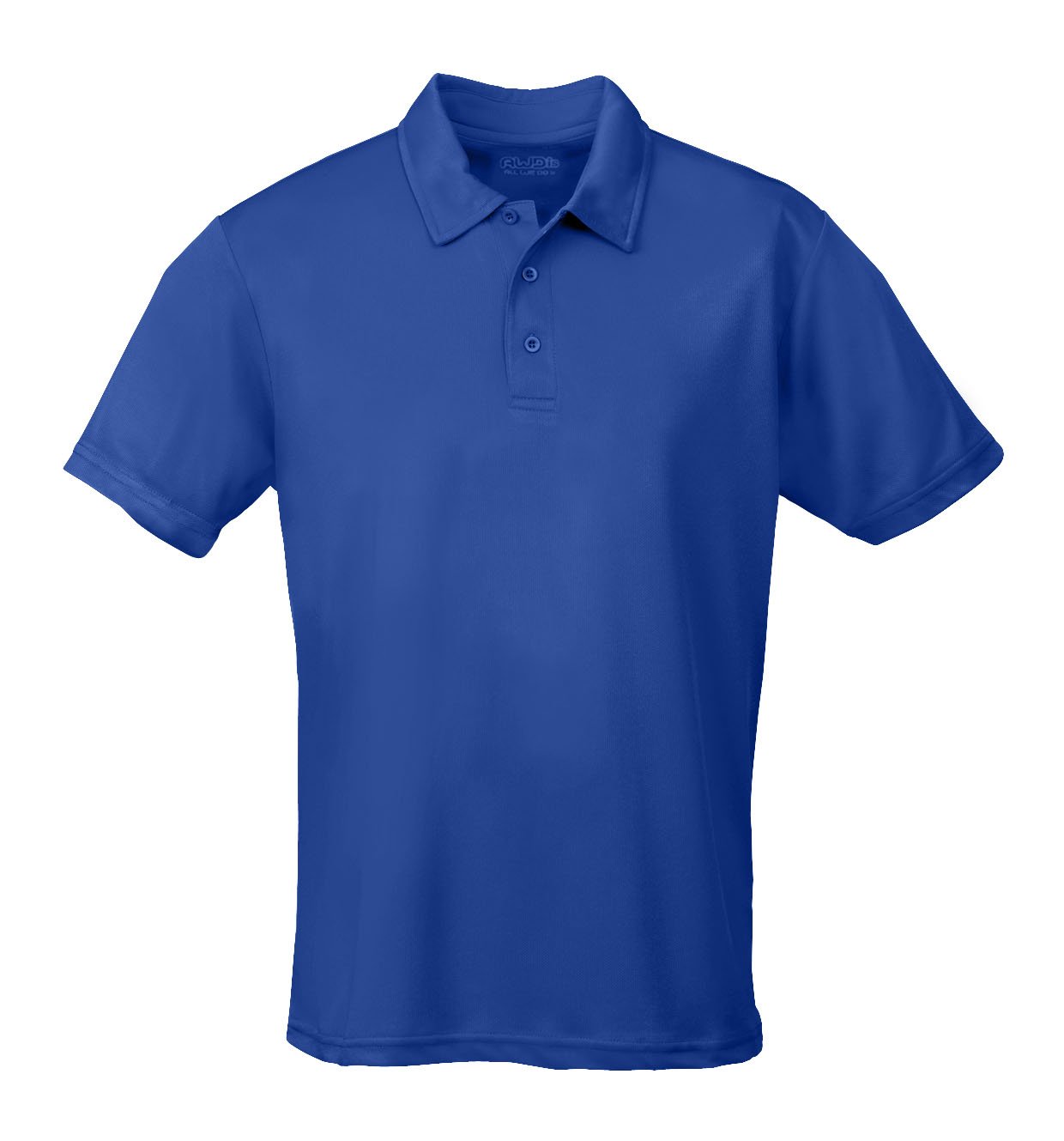 just cool, breathable polo-shirt, royal blue, xx large