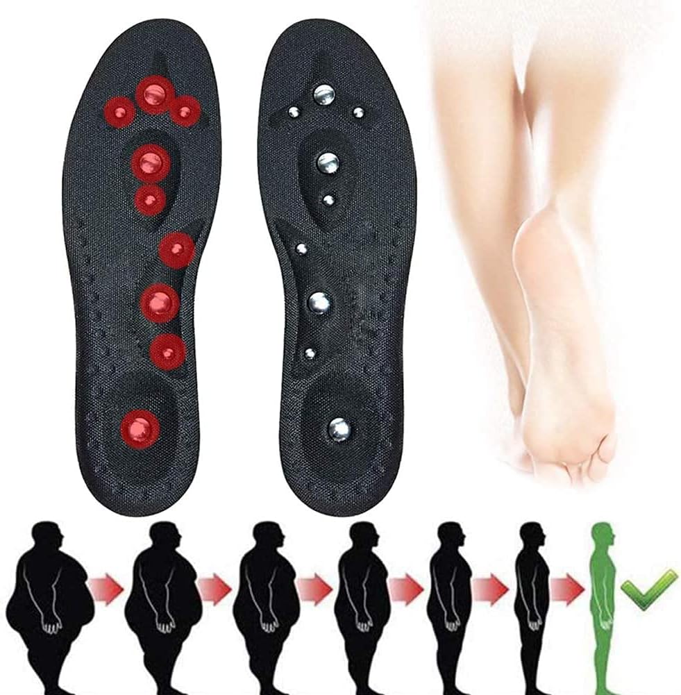 Massage Orthotic Breathable Insoles, Acupressure Insole with
