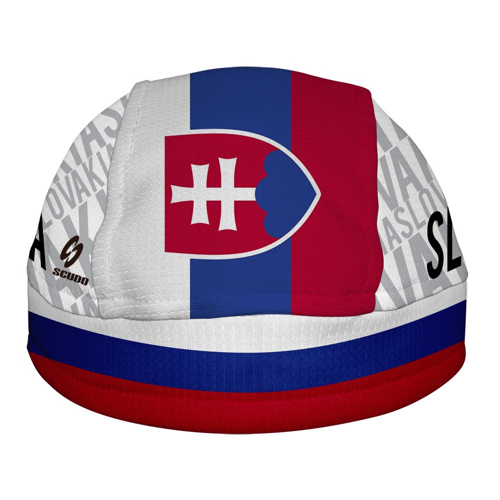 Slovakia Flag ScudPro Skullcap White