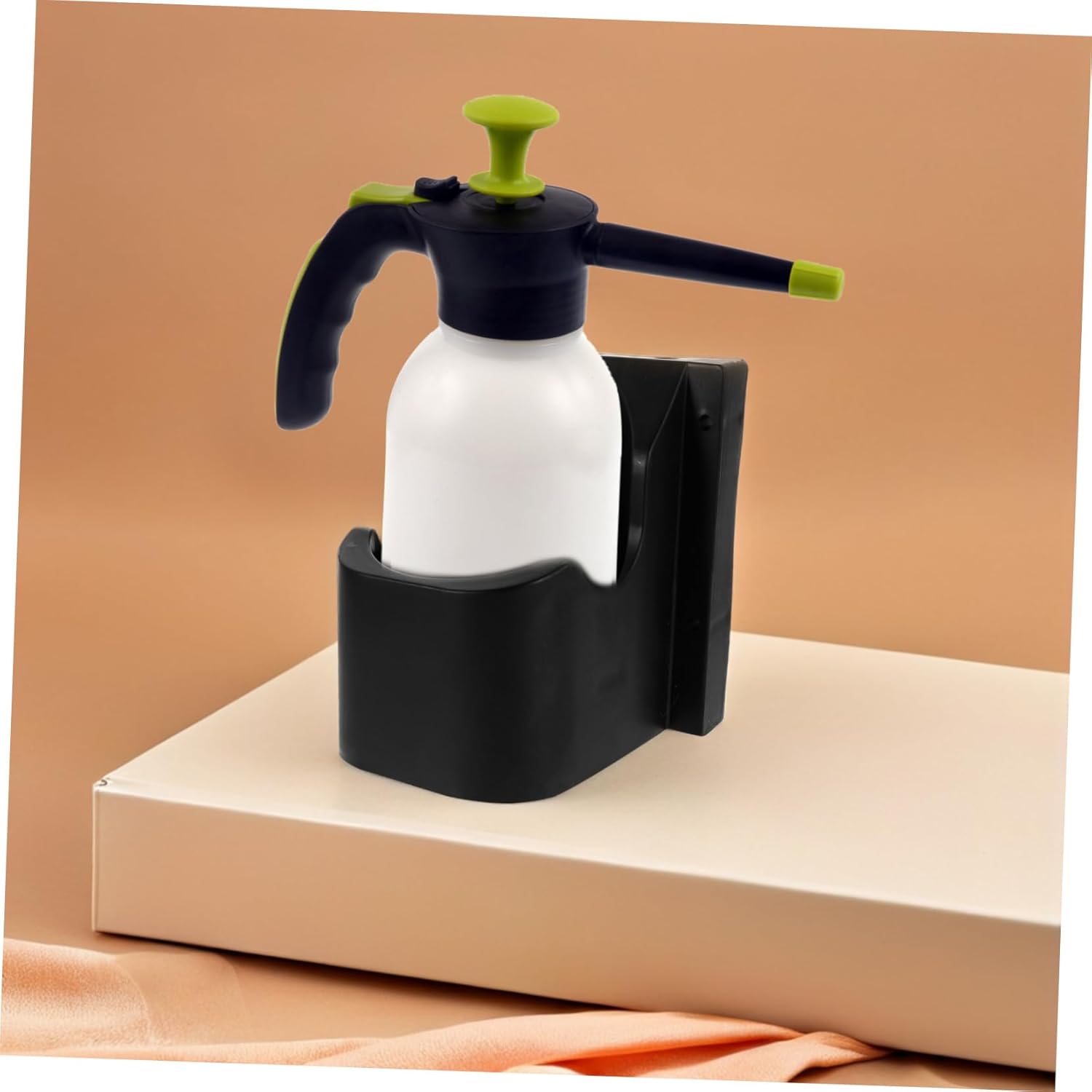 Wall Mount Spray Bottle Holder Multi Functional Organizer for Car Detailing Durable Rack for Convenient Storage Heavy Duty Design for Easy Access to Beauty Tools