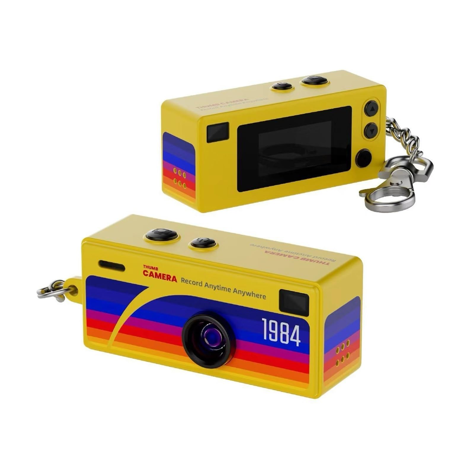 720P/1080P Retro Thumb Keychain Mini Action Camera, 0.96 Inch Screen Portable Video Camcorder Support Memory Card Recorder-picture-17