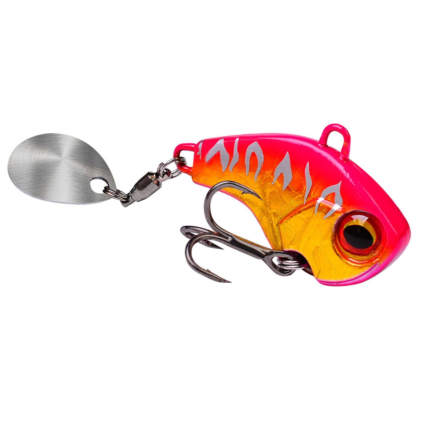 ZWWAAZHF VIB Baits Sinking Lures for Saltwater Fishing Metal Spoon Walleye Jigging Baits Fishing Tackle Casting Lures