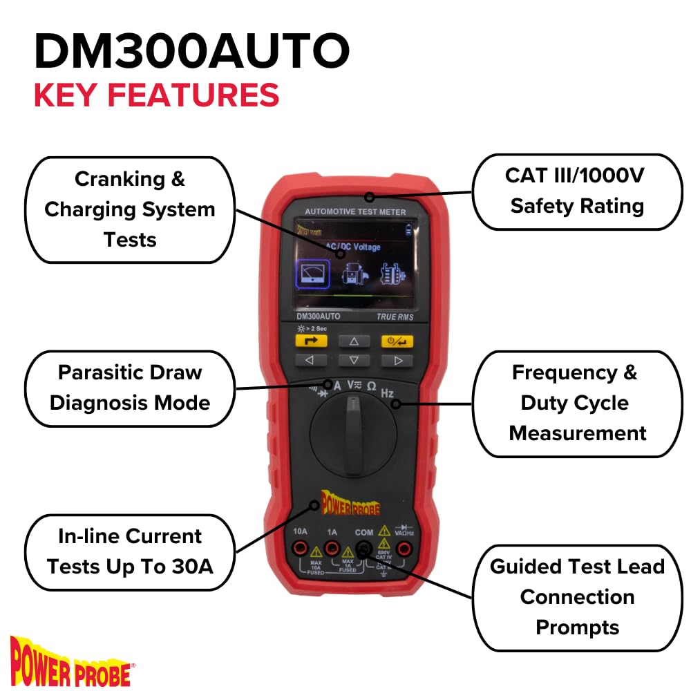 Power Probe DM300AUTO - Digital Multimeter