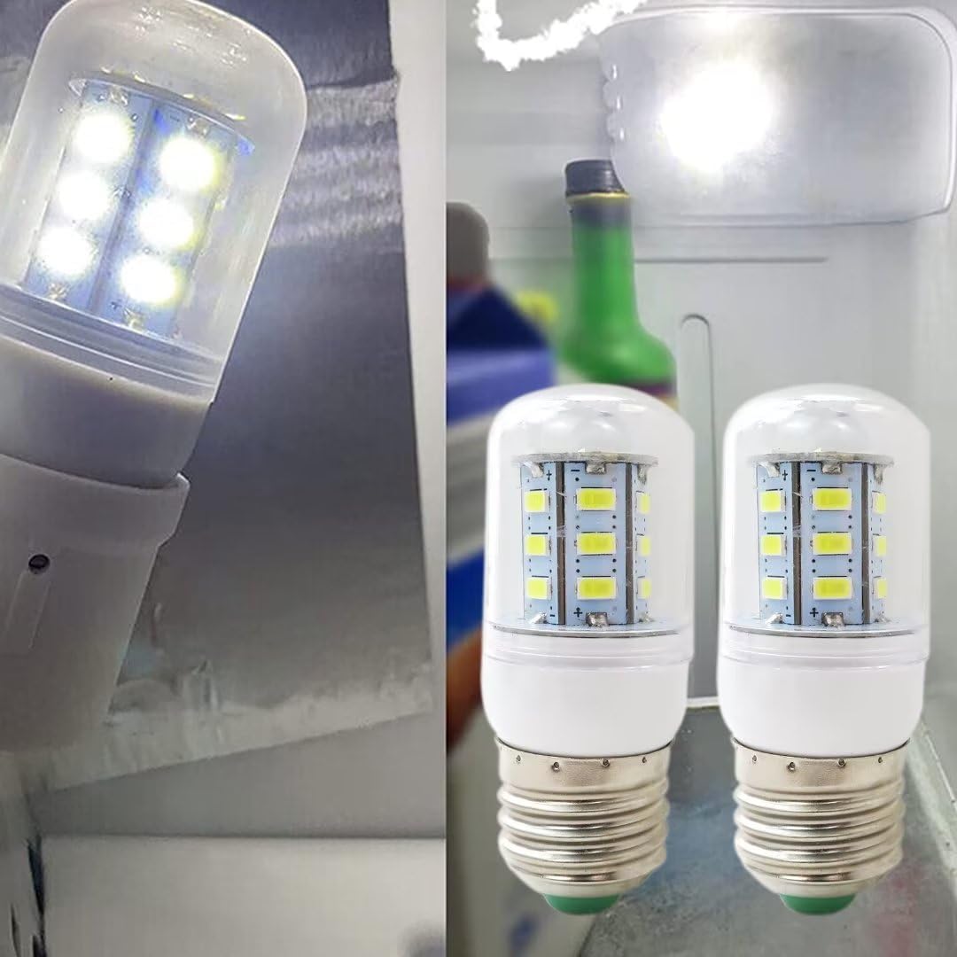 2Pack New Version 5304511738 LED Refrigerator Light Bulb for LFSS2612TP2, LFSS2312TF2, LFSS2312TF0, CRSE233TS0, FFSS2625TS1