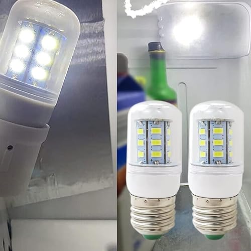 Miniatura 6 de BLUE ELF Paquete de 2 bombillas LED para refrigerador 5304511738 de repuesto para ffss2625ts0 lfus2613lf0 ffht1425vb lfss2312tfo ffss2615t90