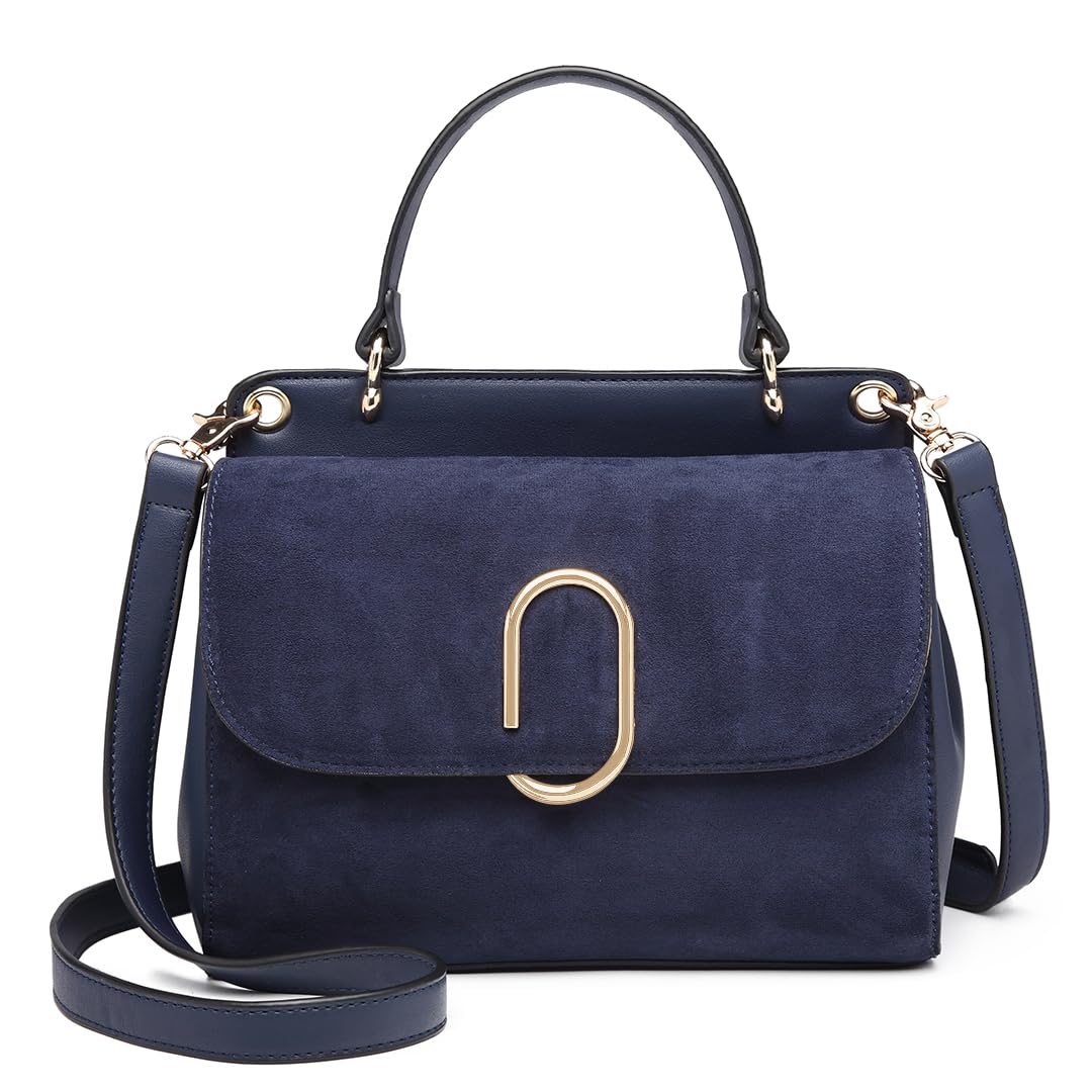 Miss Lulu Mujer Bolsa de asa superior Bolsos de gamuza Bandolera bandolera Para el trabajo Compras Viajar Cuero PU