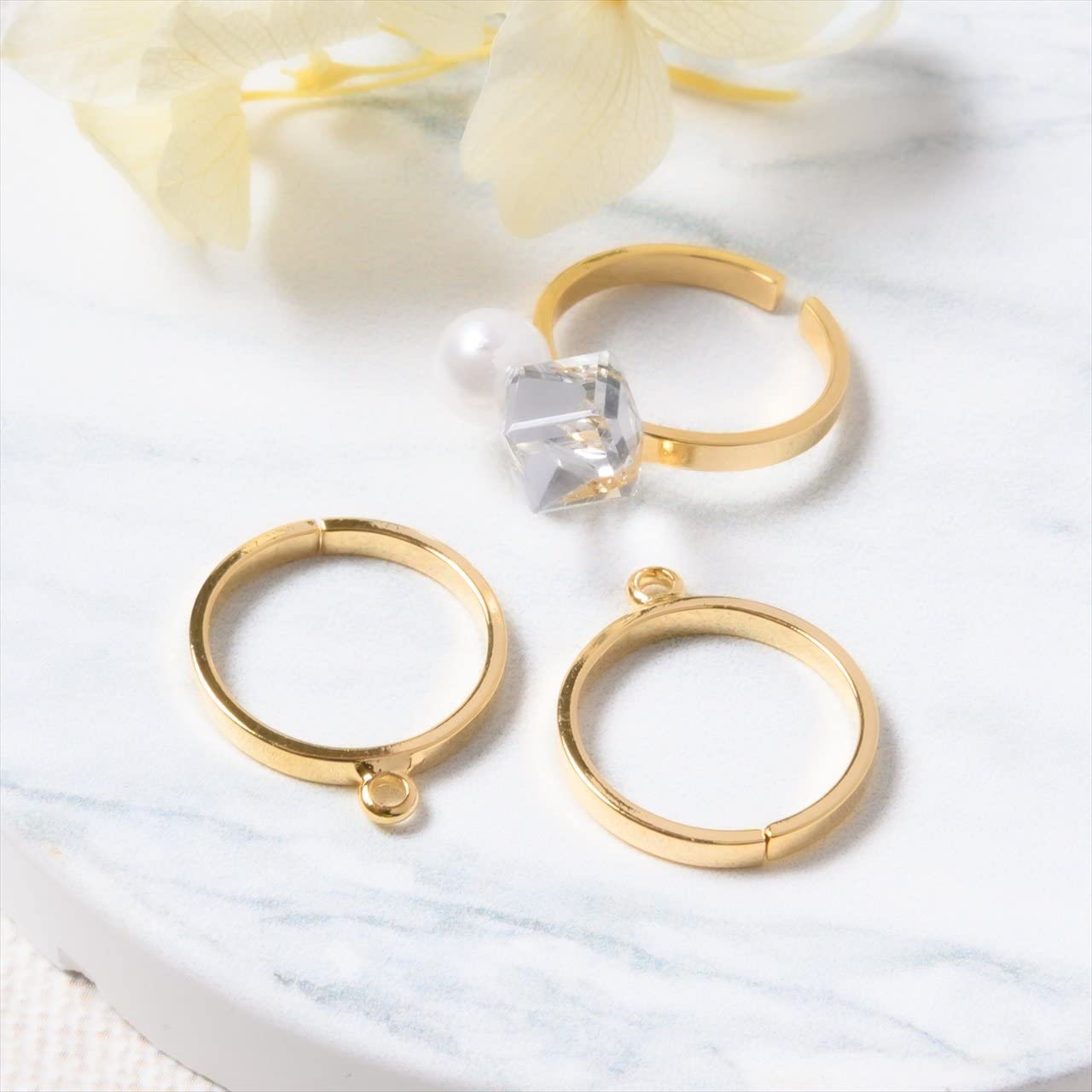 ハンドメイドパーツ資材大量まとめ売り 指輪 タイピン イヤリング など MY mama イヤリングパーツ 台座 金具 アクセサリー 手作り 手芸