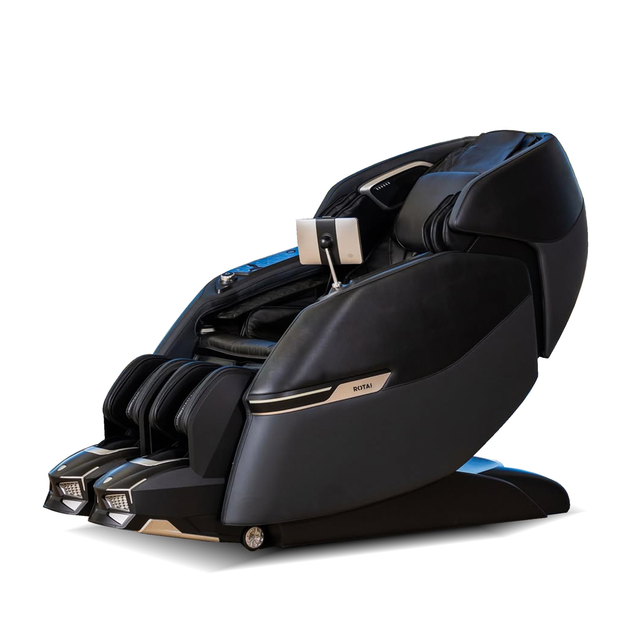 AI Massage Chair with 4D Dual Rollers |Full Body Massage Chair| Heat Therapy|SL Track|AI Body Scan|Zero Gravity|Calf & Foot Reflexology|WirelessCharging|Bluetooth |10-Year Warranty (SPACE BLACK)