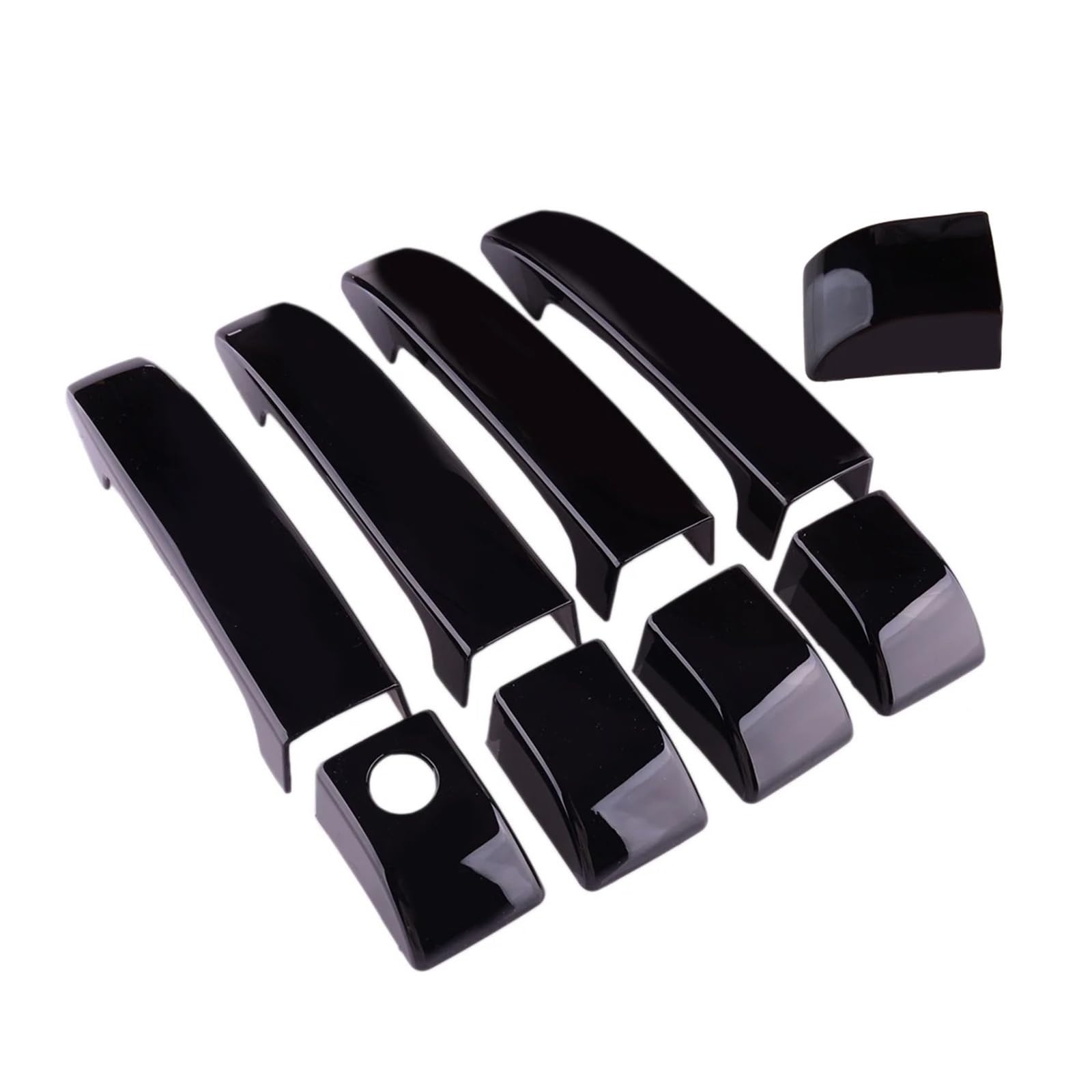 KLKWSFGFZK Outside Car Door Handle for Land for Rover for Range L322 2002-2012 Car Exterior Door Handle Trim Bezel Cover