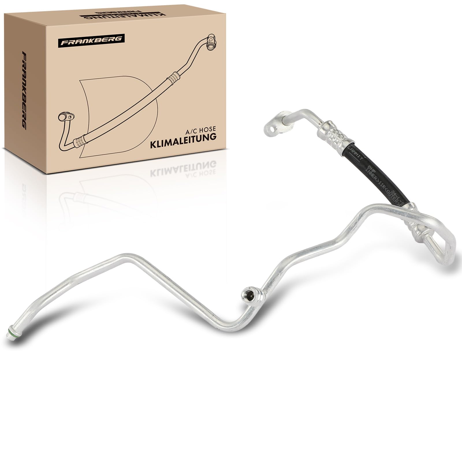 Frankberg Tubería de alta/baja presión aire acondicionado 8200352292 | Compatible con: K.a.n.g.o.o Express FC0/1, K.a.n.g.o.o KC0/1