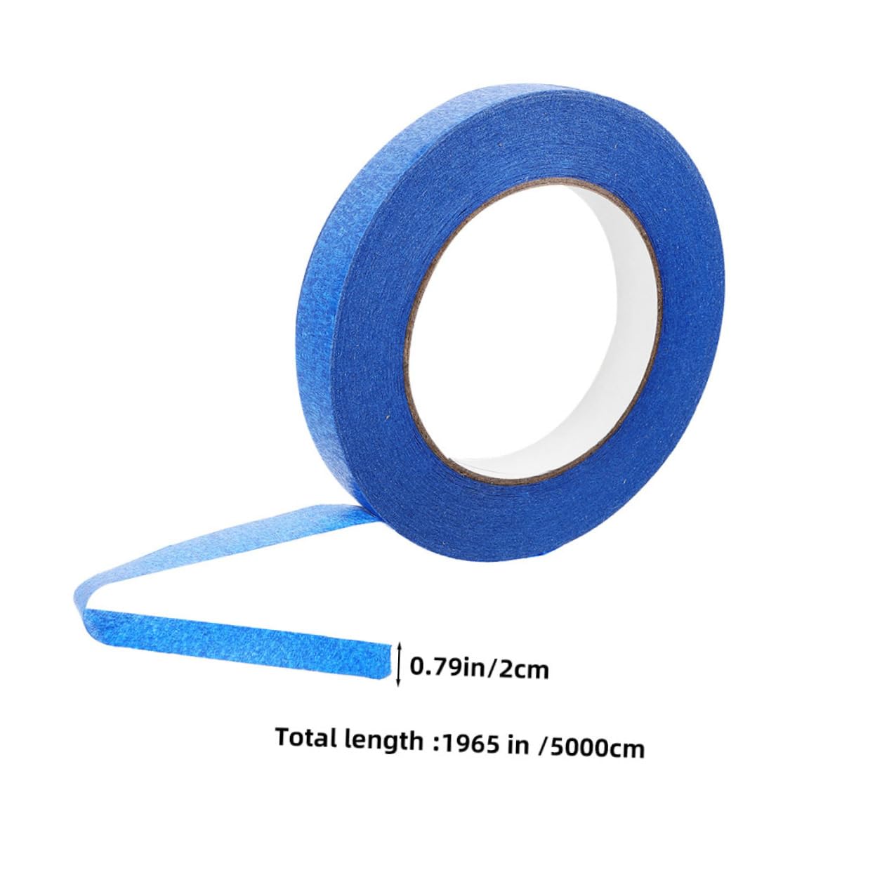 SOLUSTRE Paint Supplies 4 Rolls Masking Tape Thin Paper Tape DIY Paint Projects Easy Application No Residue