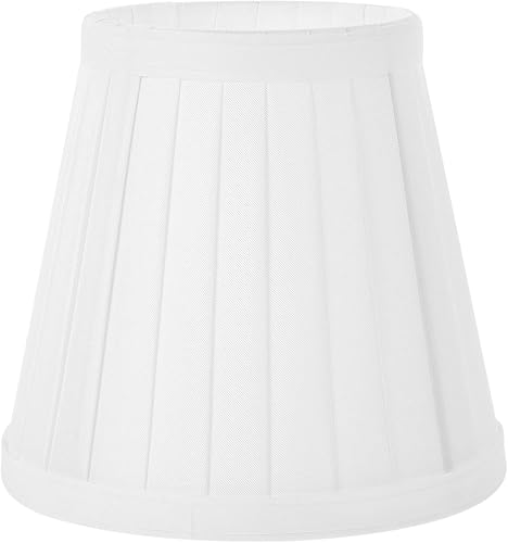 Pantalla de lámpara colgante, pantalla de tela, 1 unidad, pantalla decorativa, exquisita, clip en tela, lámpara de mesa, accesorio de luz de tela,