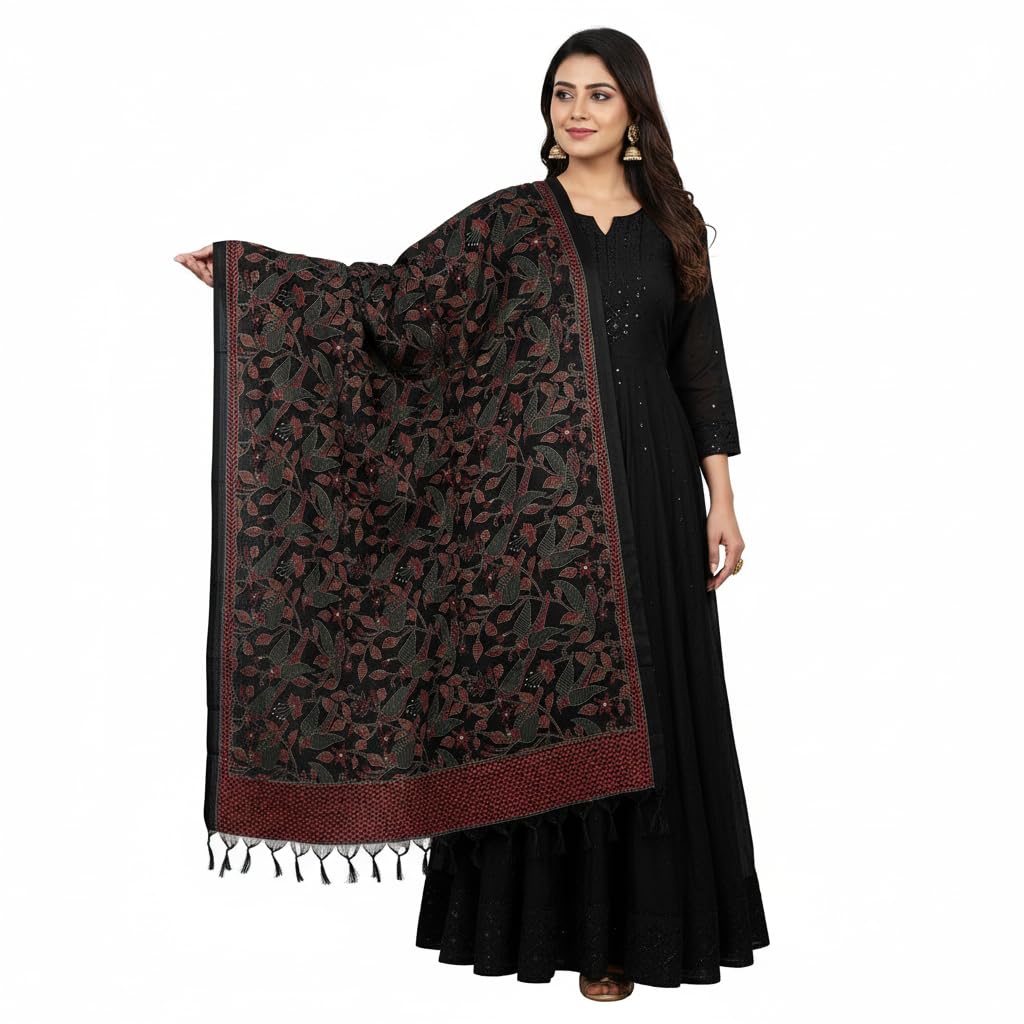 traditions bazaar Women's Art Silk Printed Dupatta-picture-32