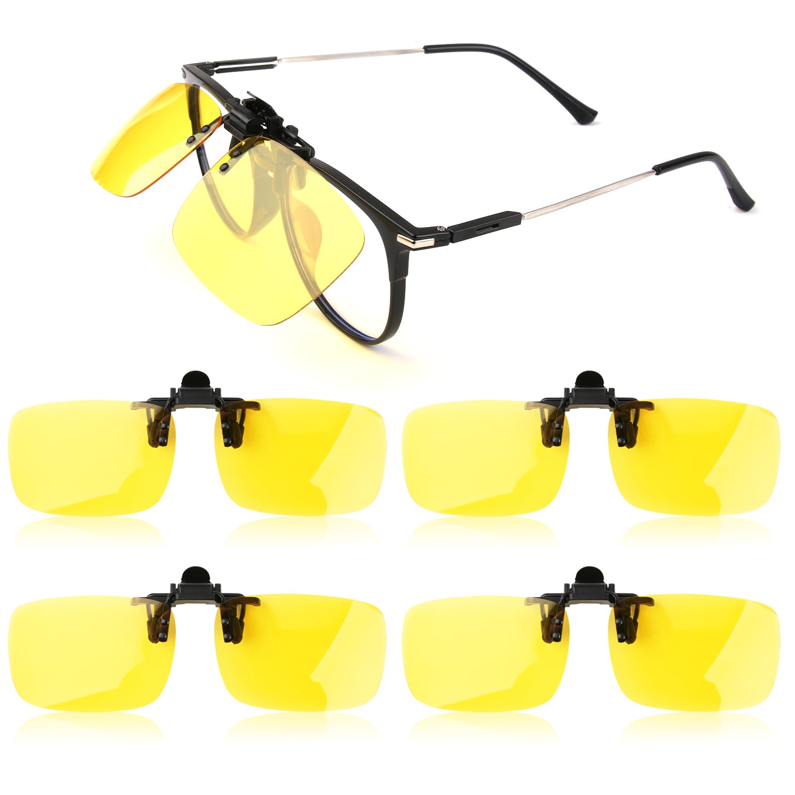 Clip on Polarized Night Vision Driving Glasses