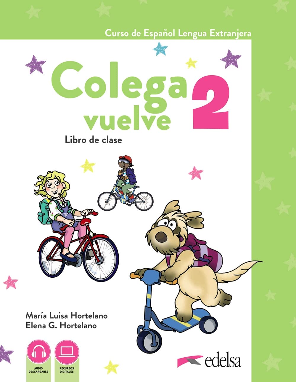 Colega Vuelve 2 (A1.2). Pack alumno (libro + ejercicios + carpeta de láminas) (Métodos - Niños - Colega vuelve - Nivel A1.2)