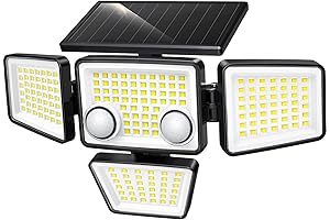 Upgraded Max 2 Love Sense 3000LM 188 LED Motion Sensor Outdoor Lights