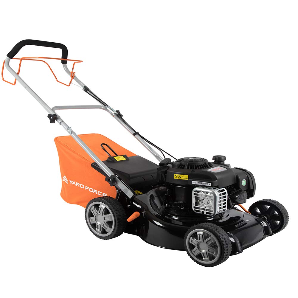 Yard Force – Cortacésped térmico 125 cc – Ancho de corte 41 cm con motor de gasolina Briggs & Stratton 300E