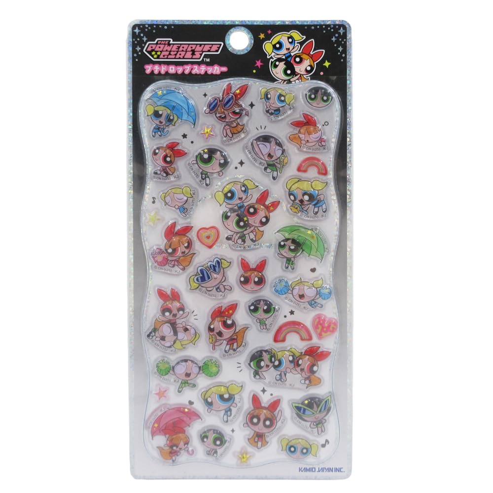 Amazon | カミオジャパン パワーパフガールズ2 プチドロップステッカー