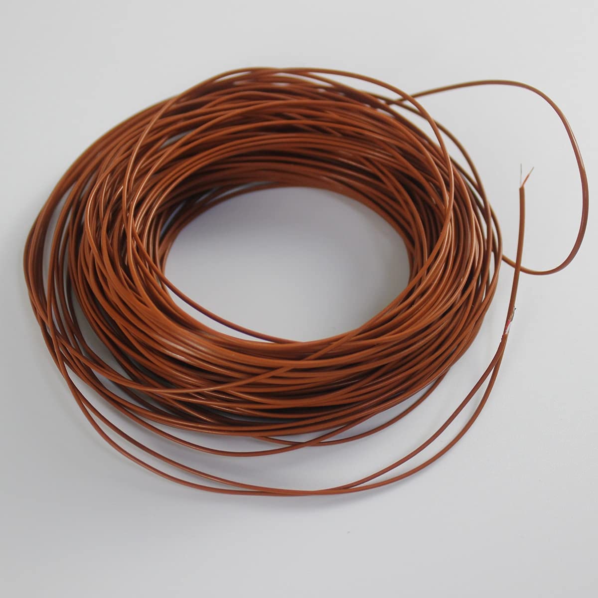 Davitu Wiring Harness - 20 Meters T Type PTFE Thermocouple Temperature Measurement Wire - (Color: T Type 2x0.3mm)