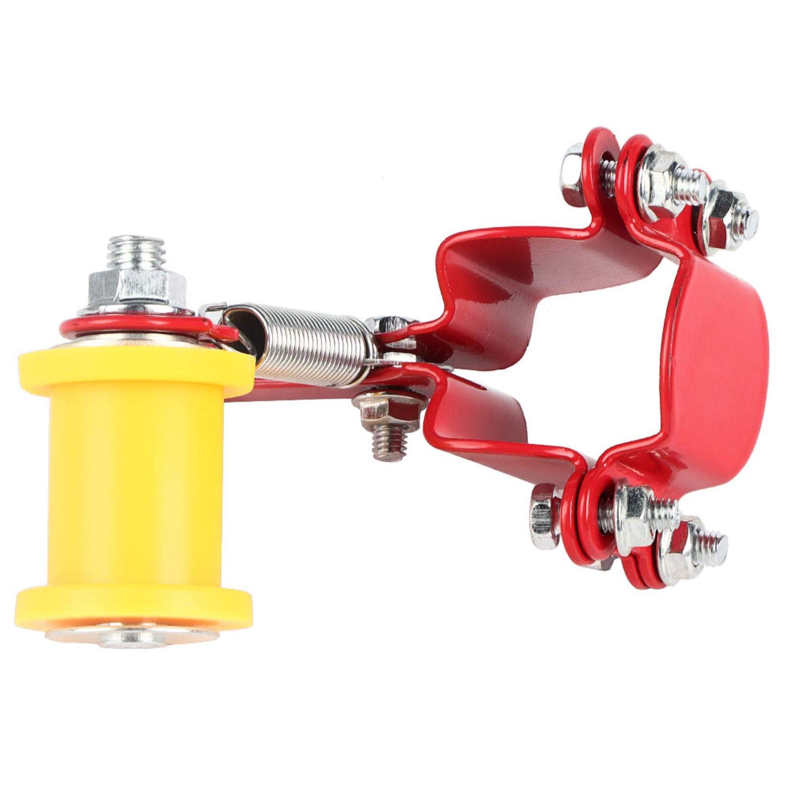 Tendeur/régulateur De Chaîne Automatique Pour Moto - Réglage 3.7-4.3 Cm, Universel, En Fer Et Plastique Noir - 4
