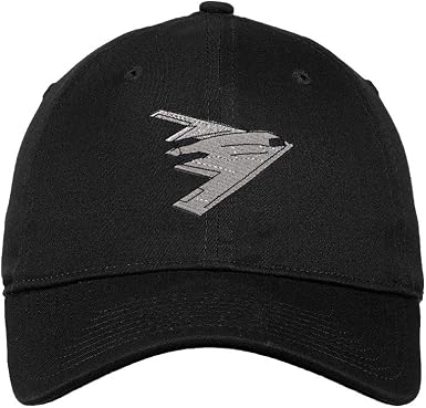 Custom Soft Baseball Cap B-2 Stealth 
