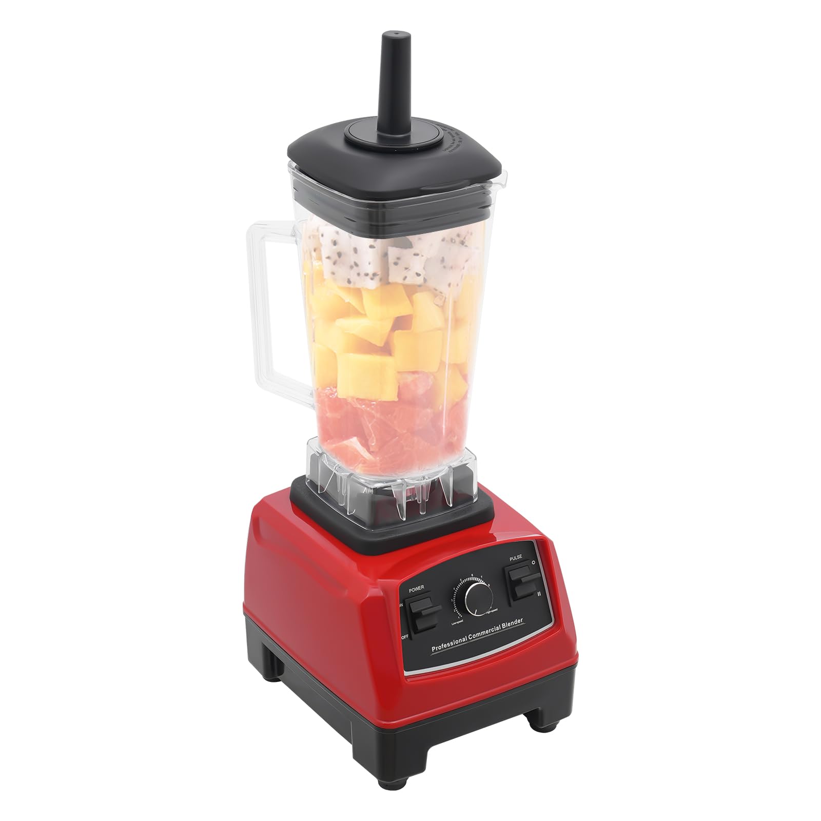 3HP 2200W Heavy Duty Household Grade Mixer Juicer Countertop Smoothie Mixer Commercial Juicer 110V Professional Smoothie Maker For