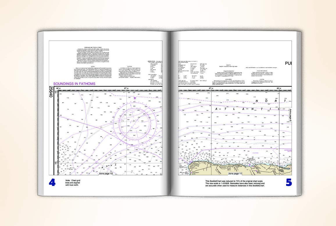 Paradise Cay Publications NOAA BookletChart 25640: Puerto Rico and Virgin Islands