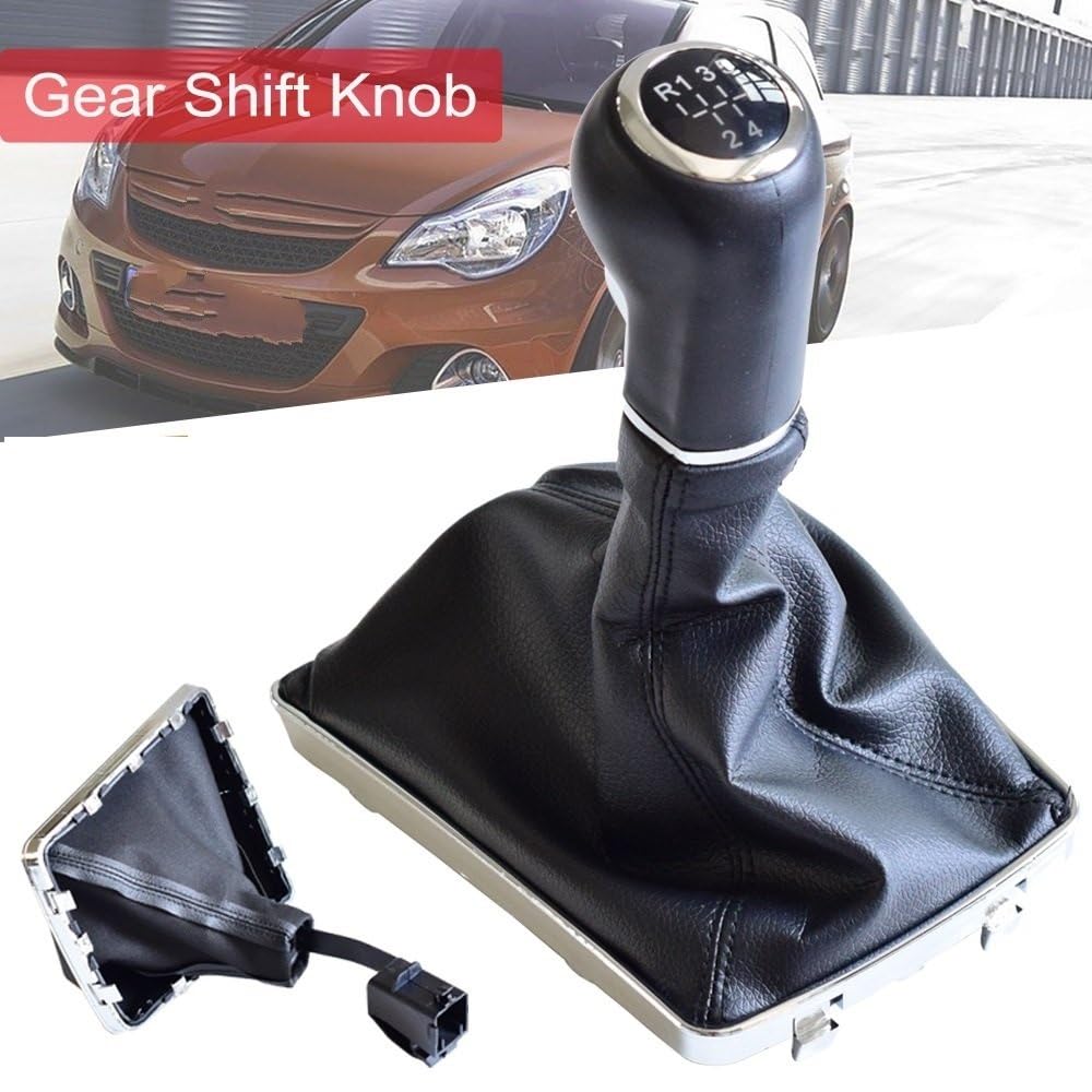 Pomello Cambio Pelle Per Opel Astra III H 1.6 2004-2010 - Design Sportivo - Foto 9