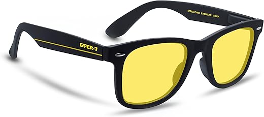 EFERMONE® Efer-7 Polarized Sunglasses For Men and Women | 400nm UV Sunlight Protection with Dual Coat | Impact Resistant polarization Lens