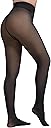 Apriddeo 2025 One-Seam Fleece Lined Tights More Warmth Fake Translucent Pantyhose High Waist Thermal Legging Women