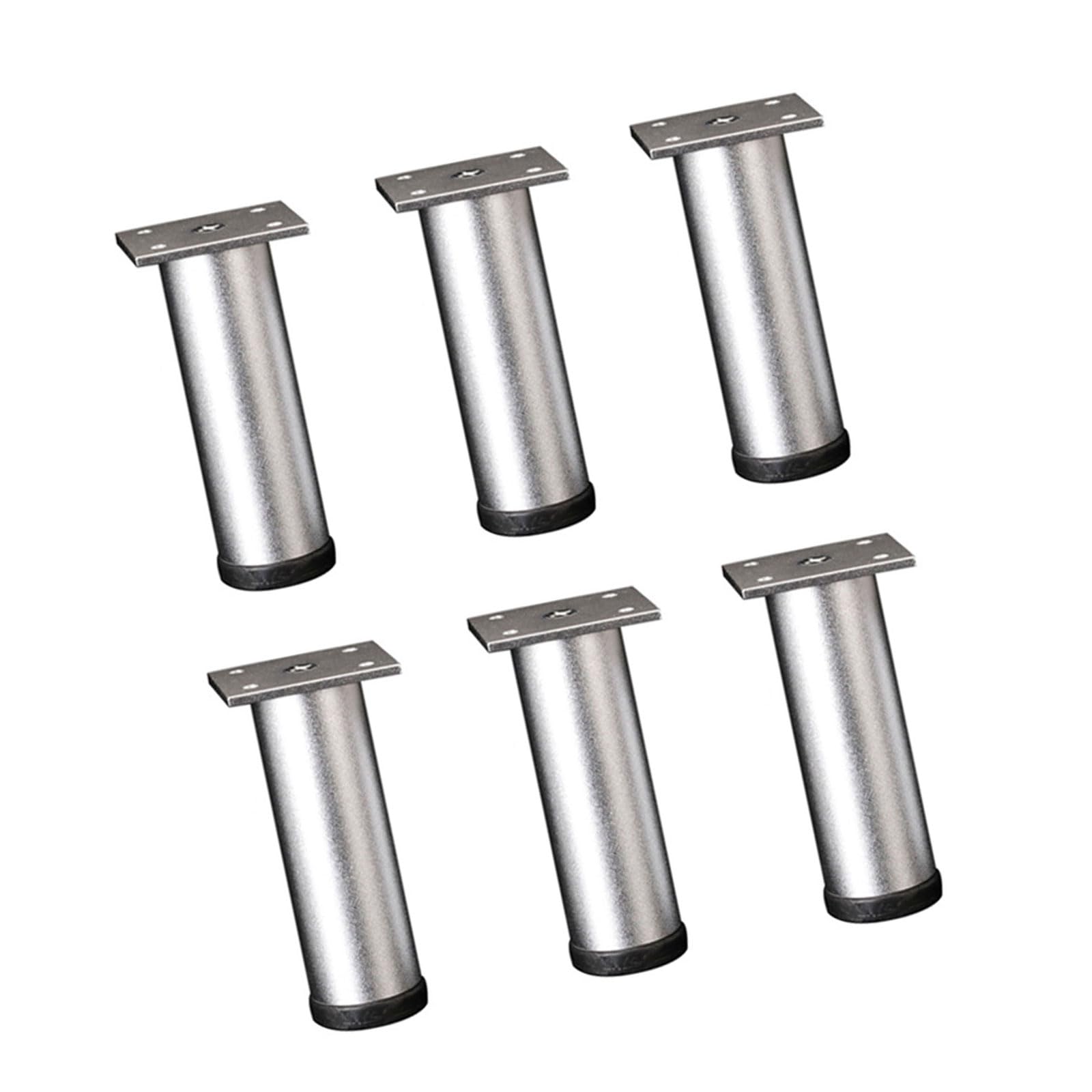 Elnwnnkc Silver Telescopic Adjustable Bed Beam Foot Reinforced Furniture Leg Sofa Leg Bed Bottom Load Bearing Brackets Height Adjustable Stands
