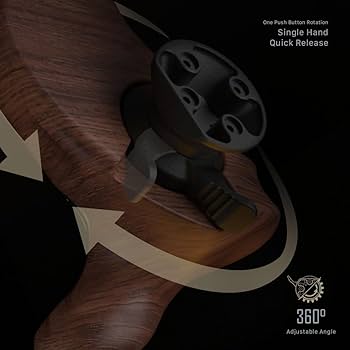 Amazon.com : Tilta Advanced Right Side Wooden Handle (ARRI Rosette