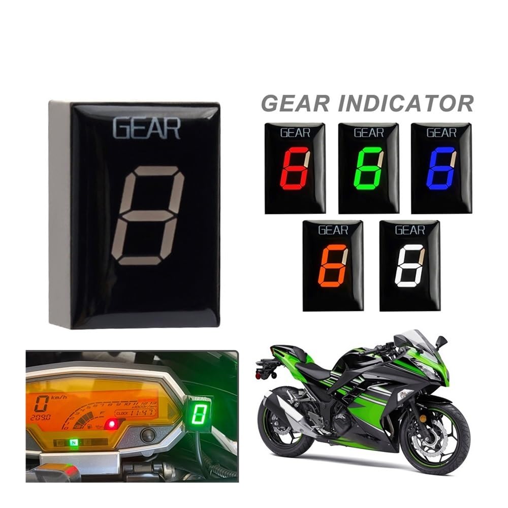 Display Marcia Per ER6N Z1000SX Per Ninja400 Z1000 Z800 | Indicatore Di Marcia Velocità Del Motociclo Display Meter Per ER6N Z1000SX Per Ninja400 Z1000 Z800 Z750 Per Versys 650 Z650