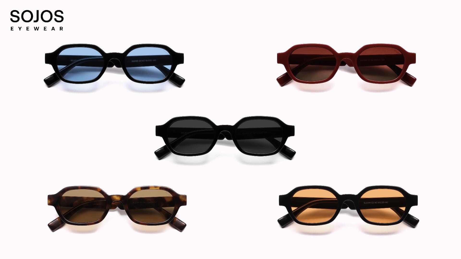 Amazon.com: SOJOS Retro Polarized Hexagon Sunglasses for Women Men