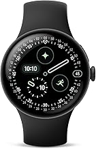 Google Pixel Watch 4 (1.614 in) - Reloj inteligente Android con frecuencia cardíaca y seguimiento del sueño - Batería de 30 horas - Seguimiento de actividad física - Google AI - Caja de aluminio negro